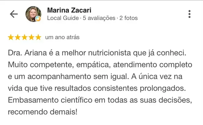 Depoimento de paciente, print de conversa 9